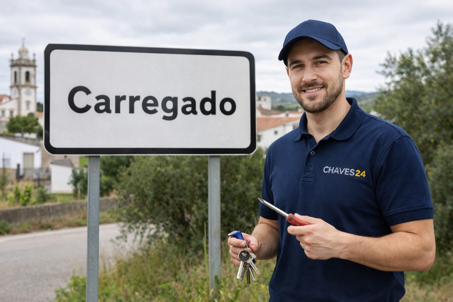 Técnico CHAVES24 no CArregado